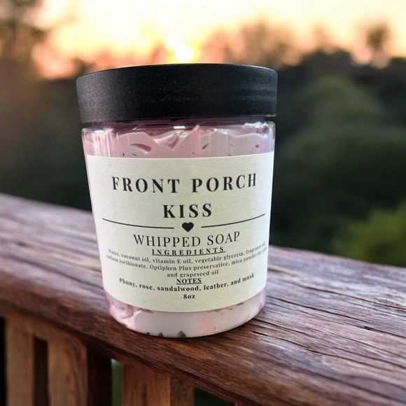 VALENTINES DAY SALE💕🚨🚨FRONT PORCH KISS 💋- WHIPPED SOAP HANDCRAFTED BY CRISTIN - Picture 2 of 4